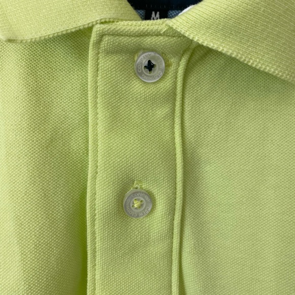 Crew Clothing Company Men’s Classic Pique Polo Shirt in Citrus Lime Size Medium - Picture 10 of 15
